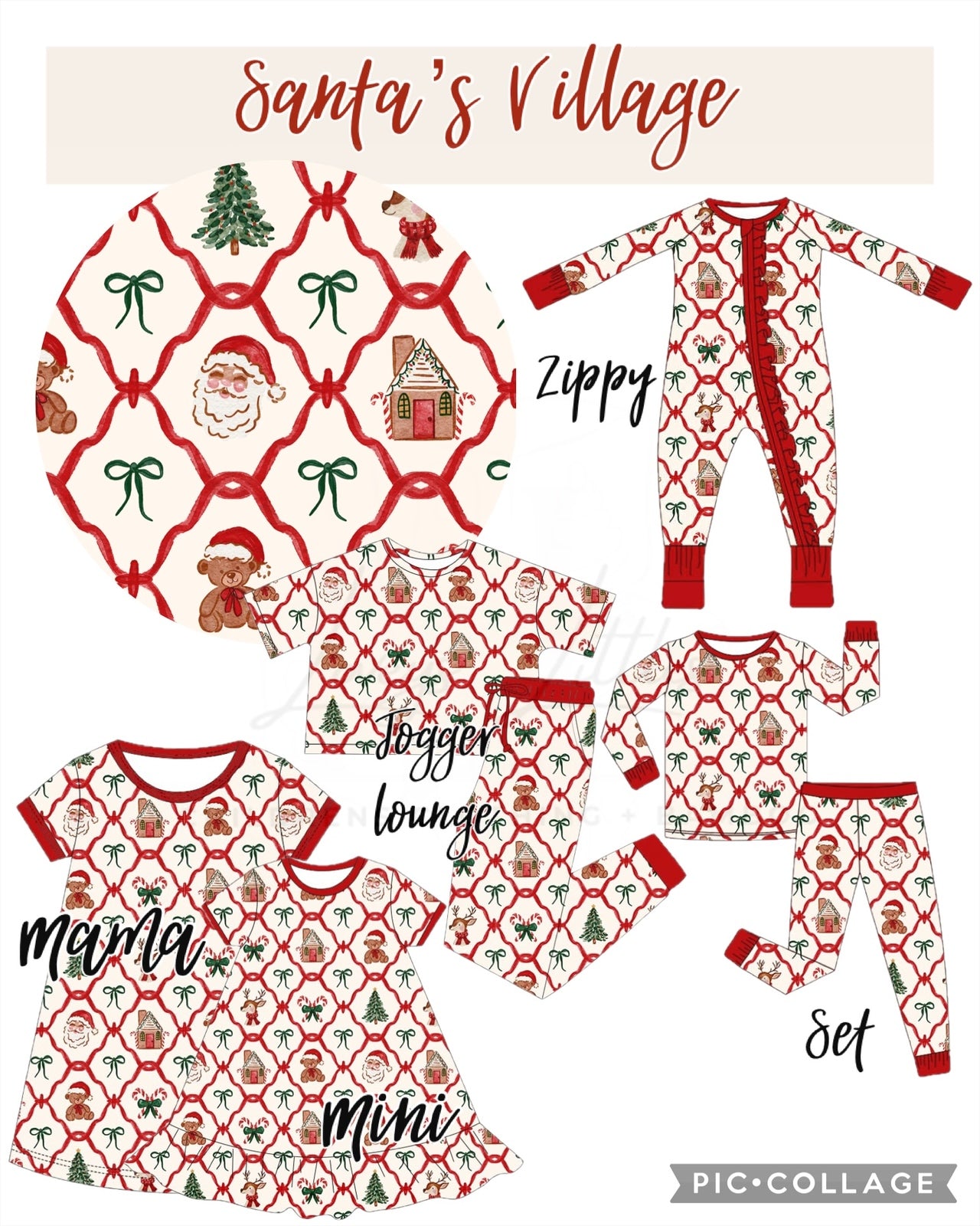 SANTAS VILLAGE- BAMBOO