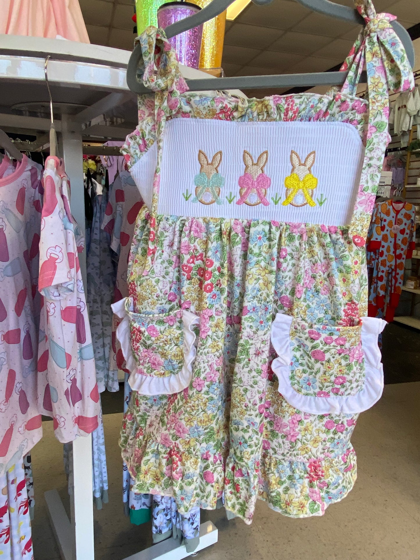 Floral Bow Bunny Dress