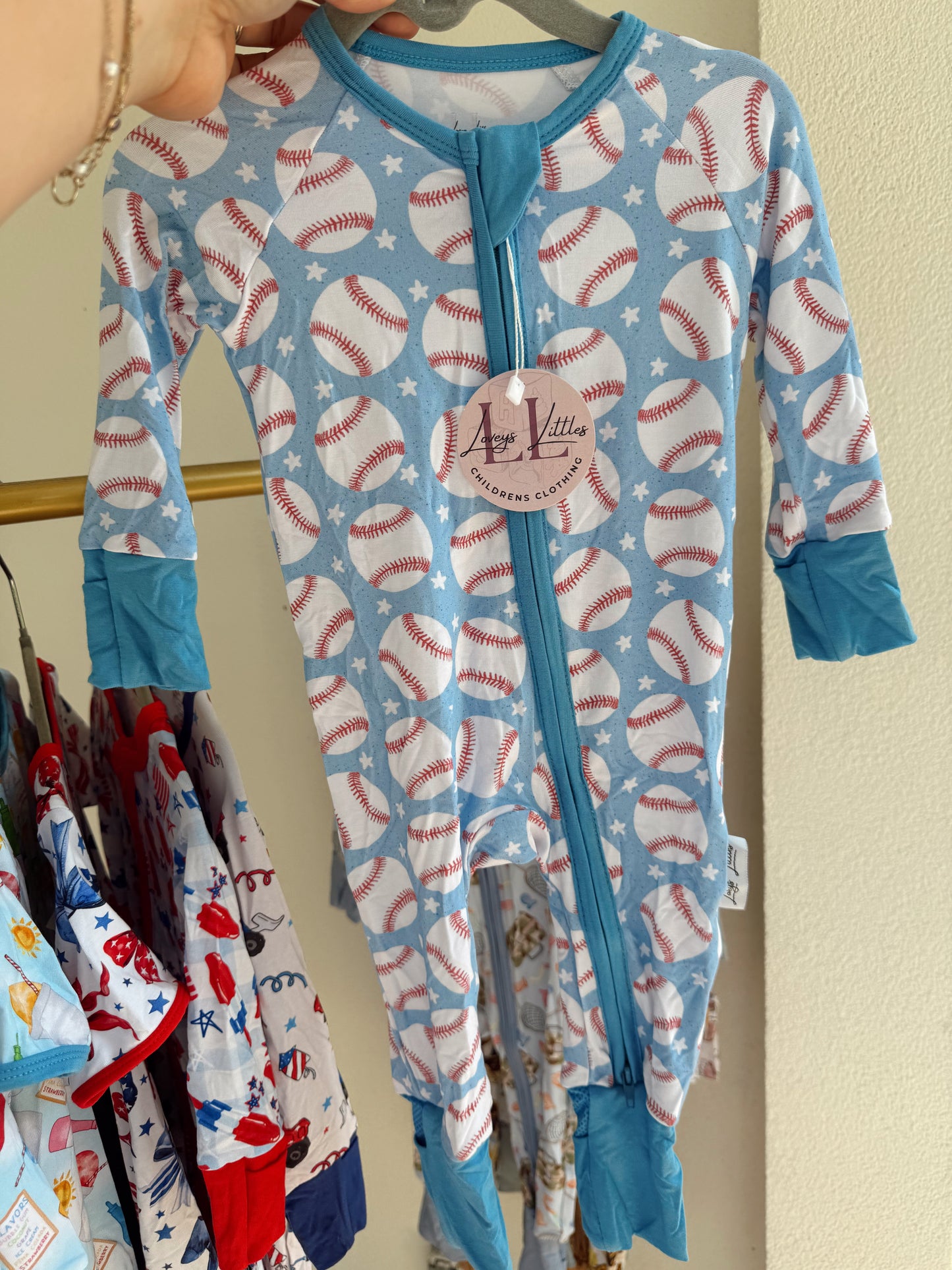 BLUE BATTER UP BAMBOO