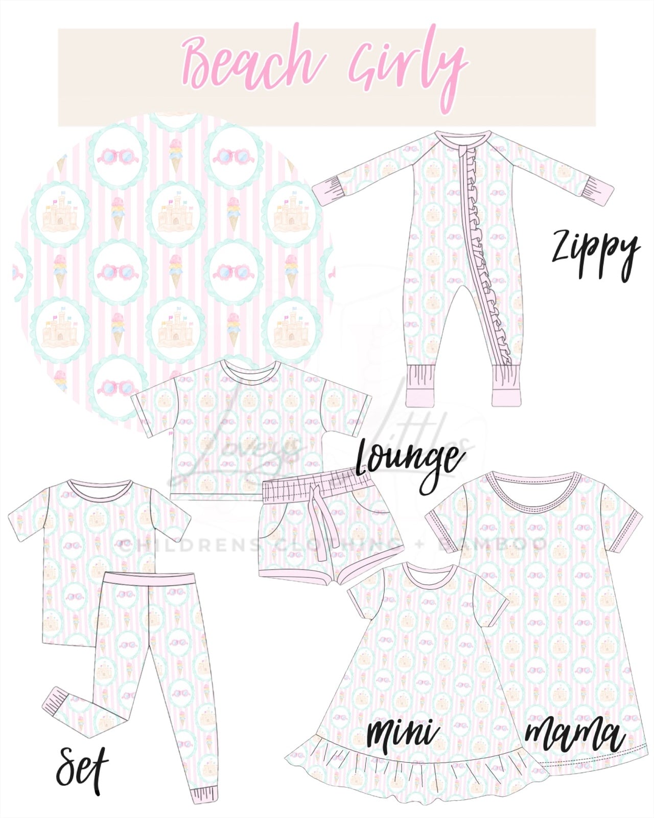 BEACH GIRLY BAMBOO
