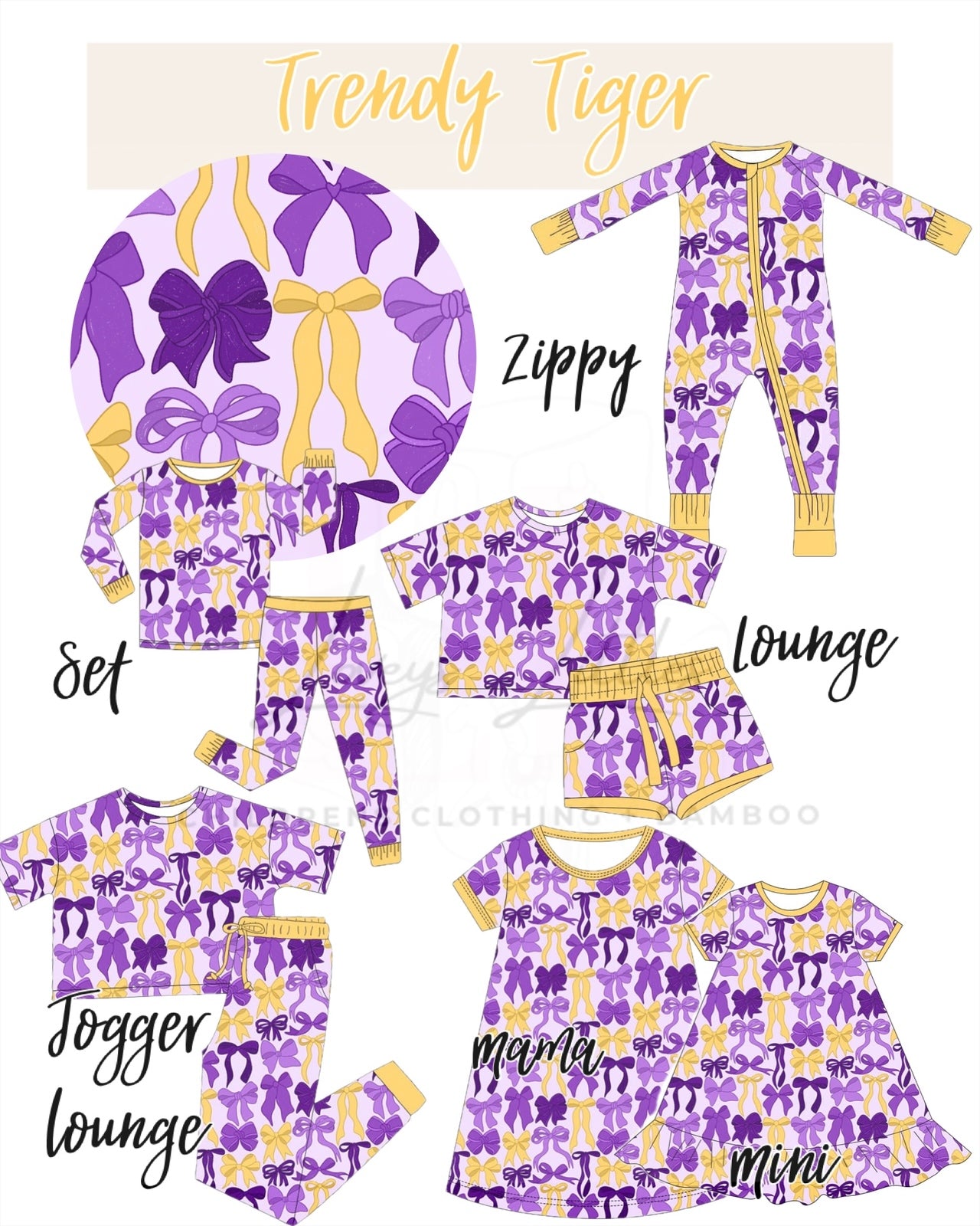 Trendy Tigers Bamboo