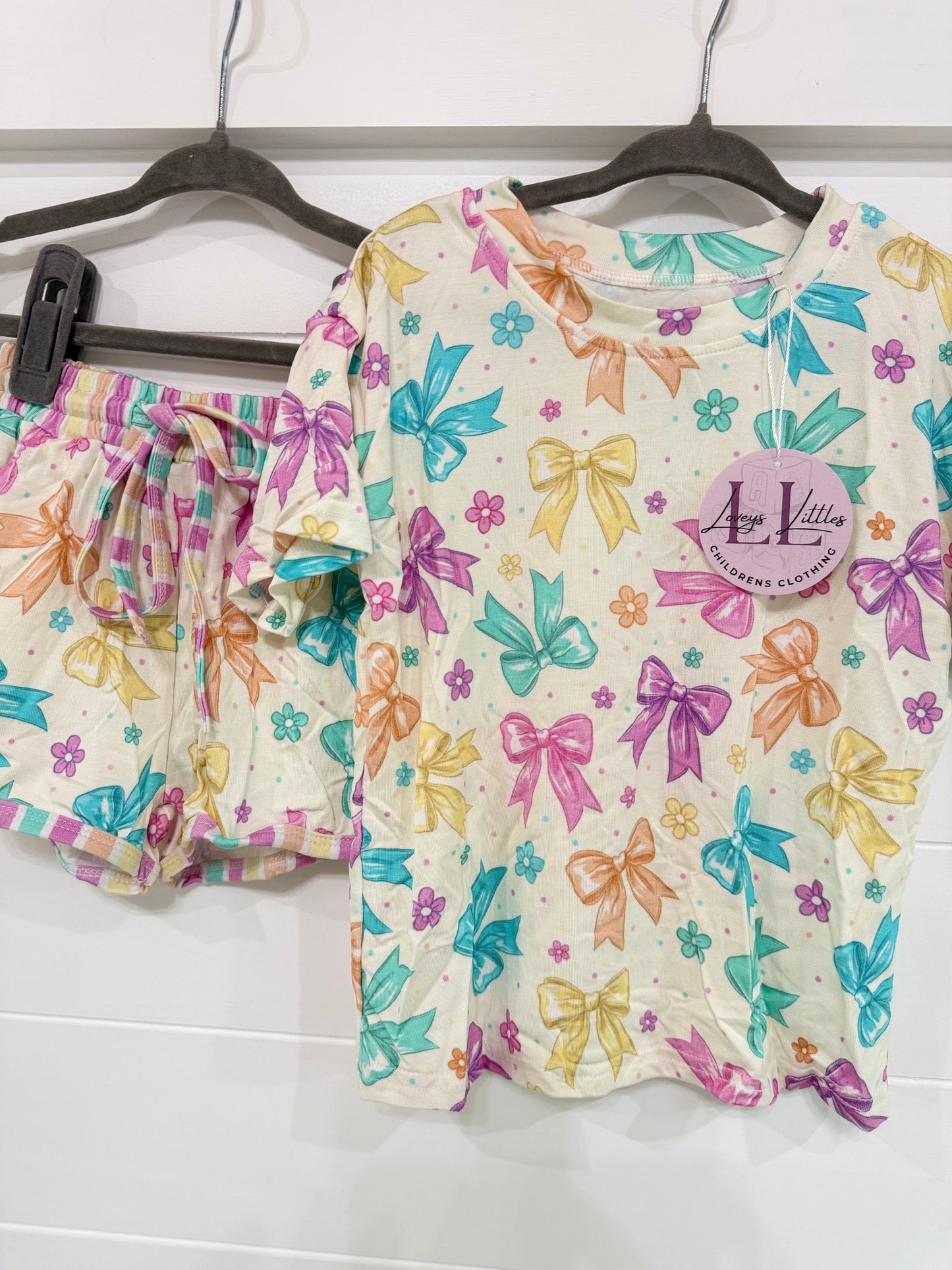 PASTEL BOWS - BAMBOO