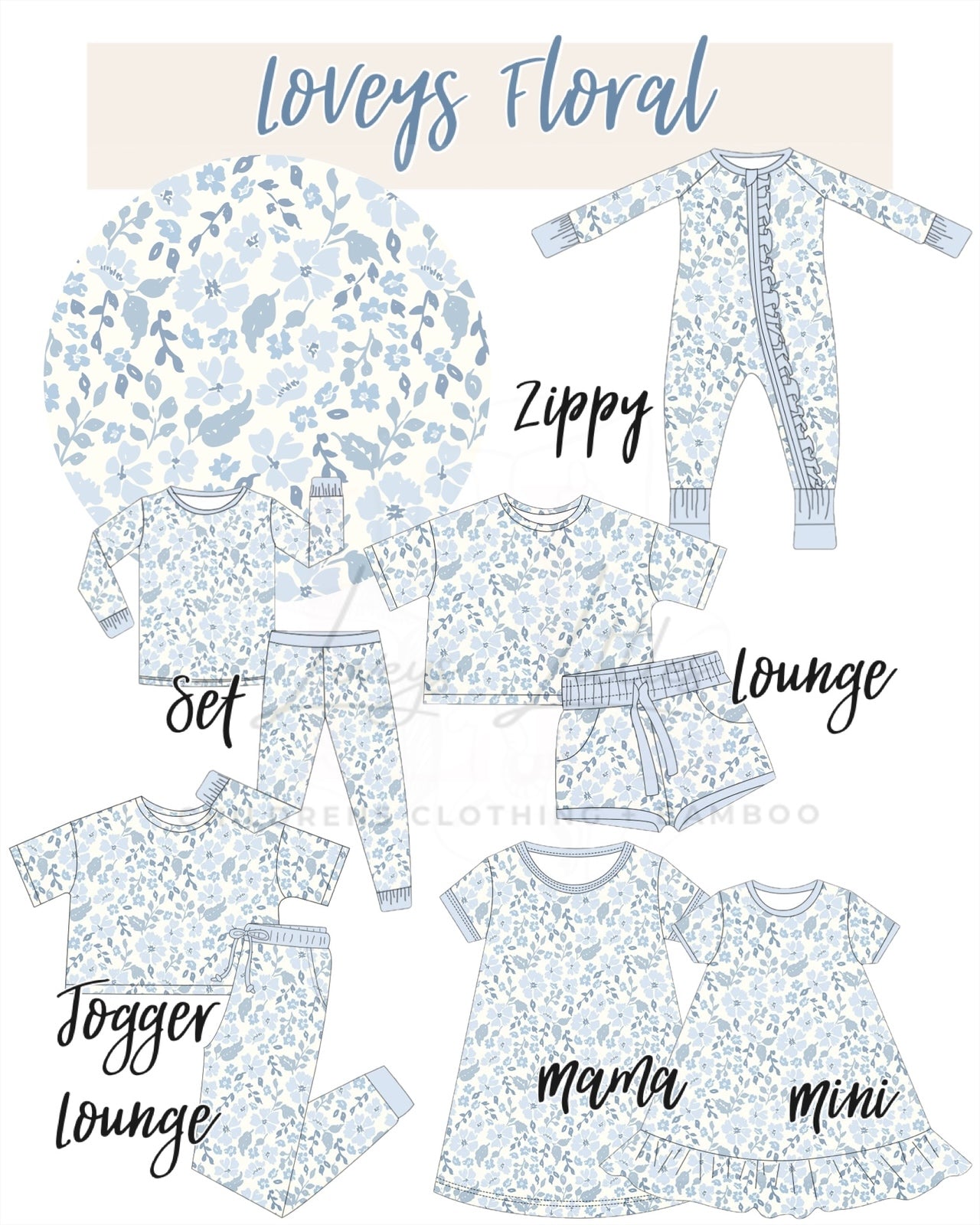 Loveys Floral Bamboo
