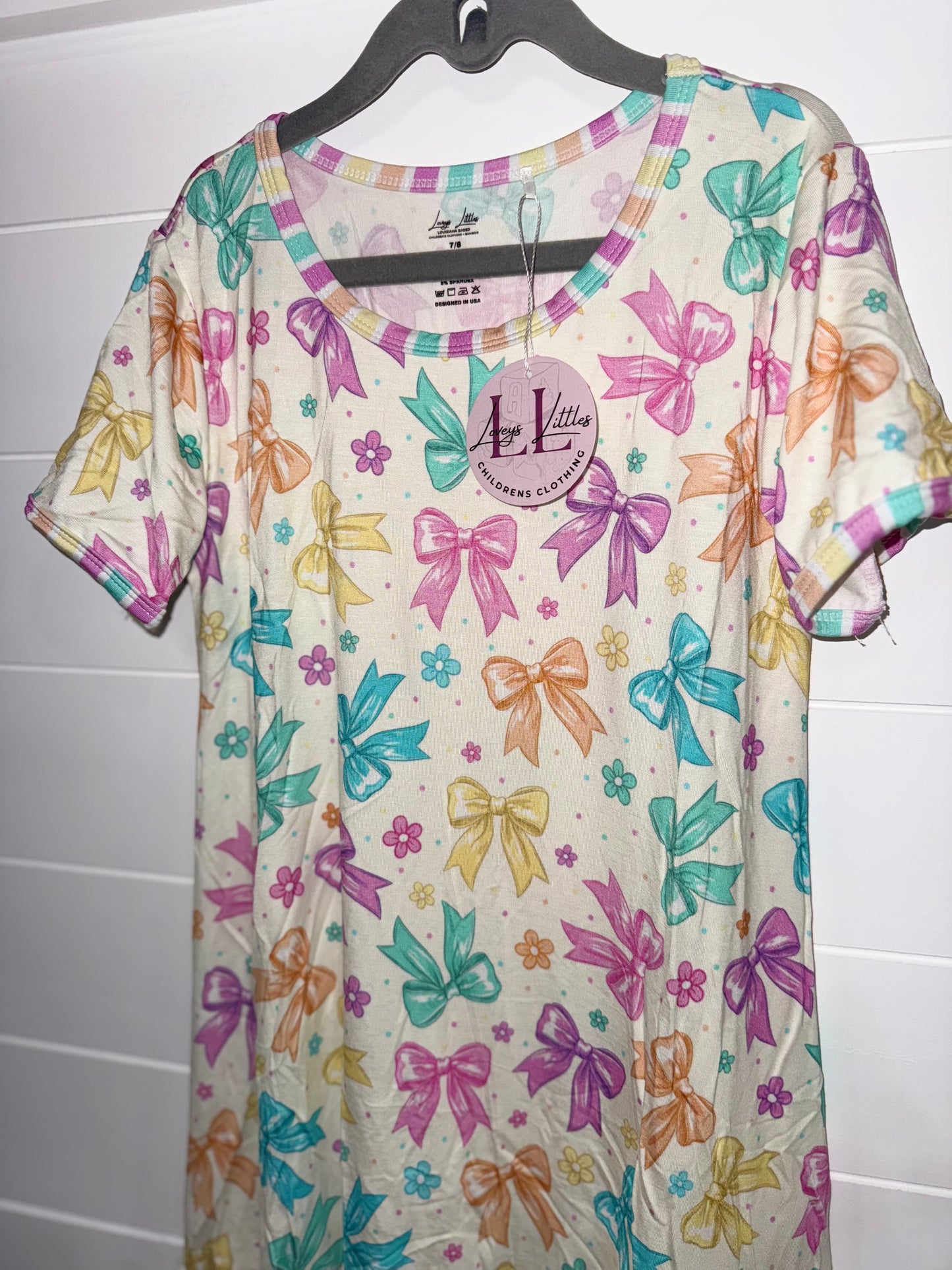 PASTEL BOWS - BAMBOO