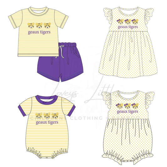 Geaux Tigs Yellow Collection