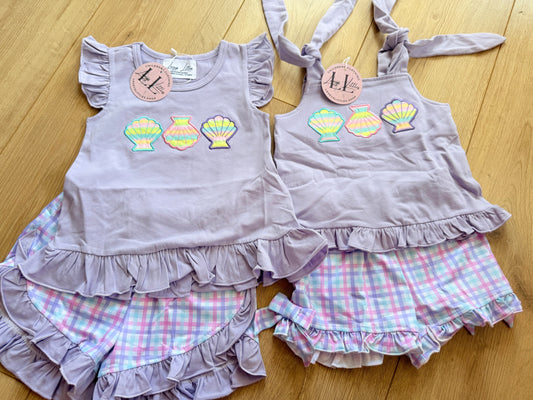 Purple She Shell Trio Collection