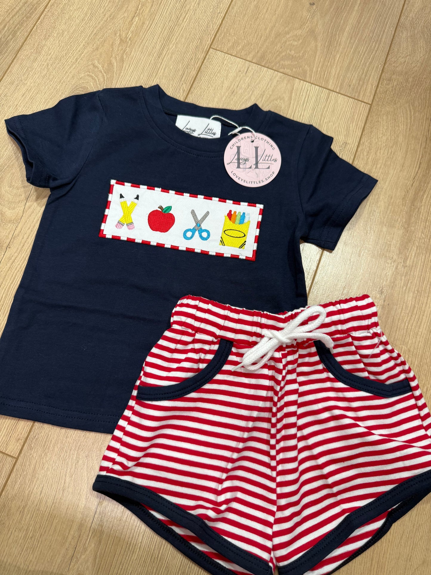 School Supply Boy Set