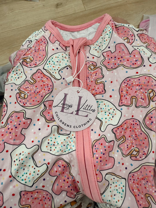 Pink Frosted Cookies- BAMBOO