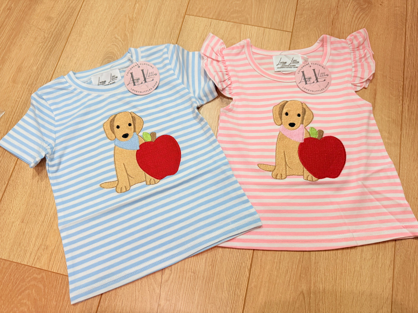 Back To School Apple + Pup