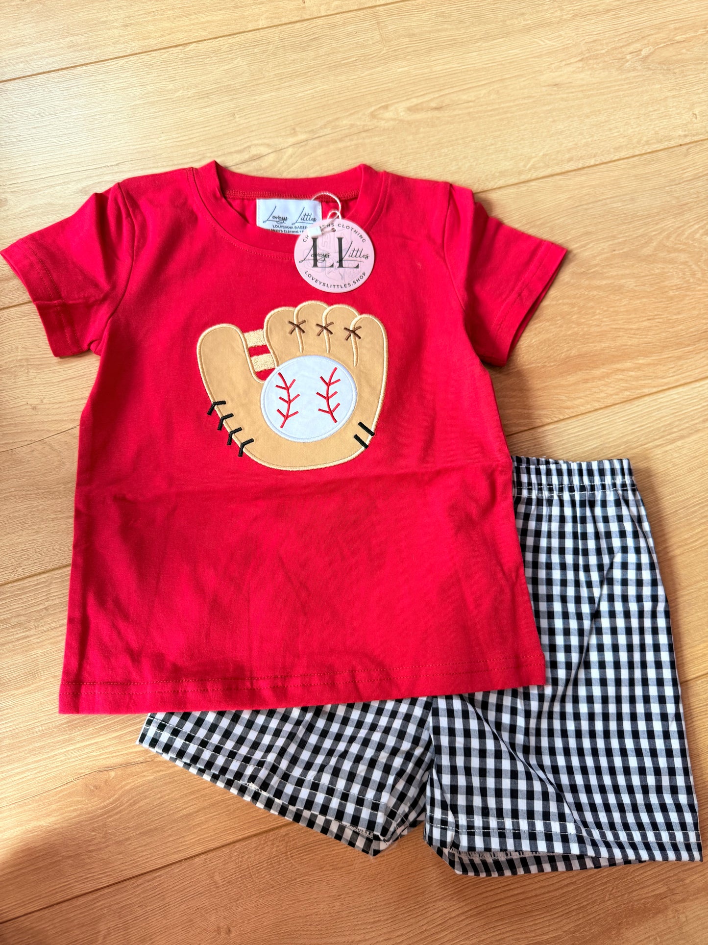 Red Baseball Glove Collection