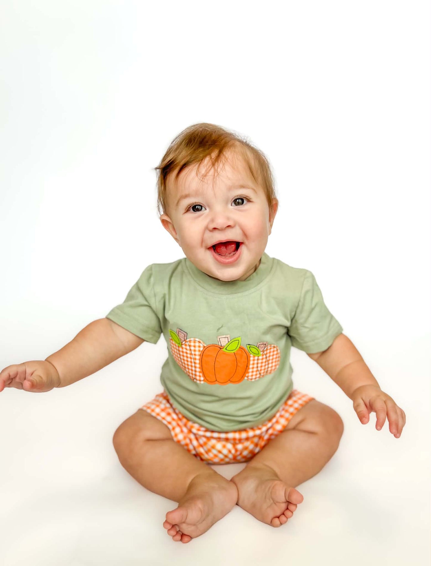 Sage Pumpkin Trio Boy Set
