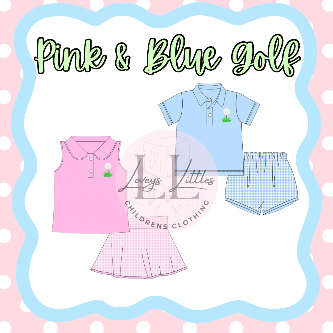 Pink & Blue Golf Preorder ETA JAN