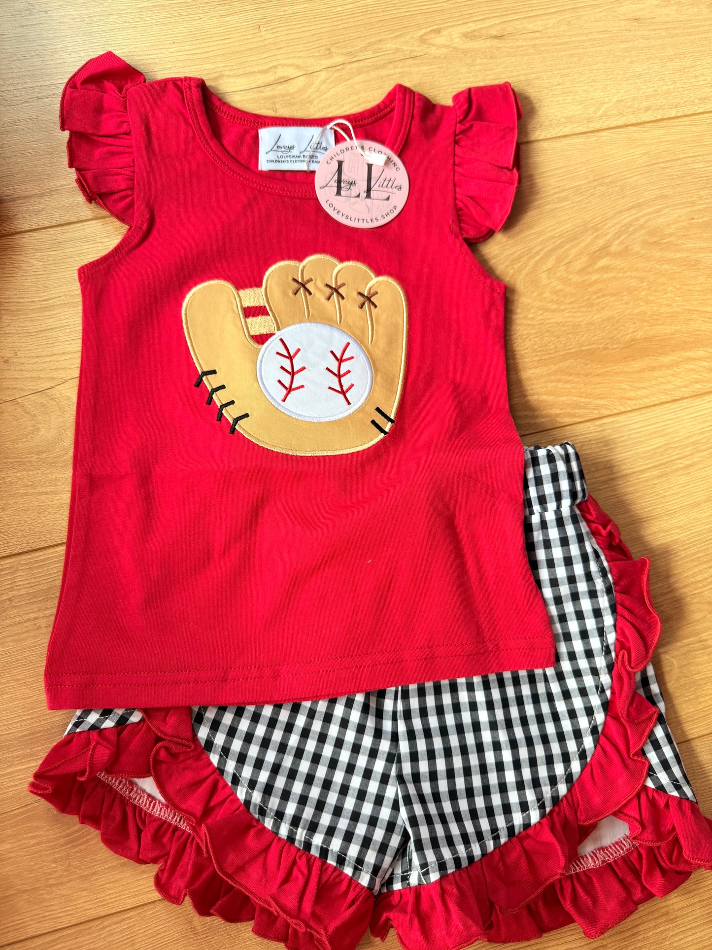 Red Baseball Glove Collection