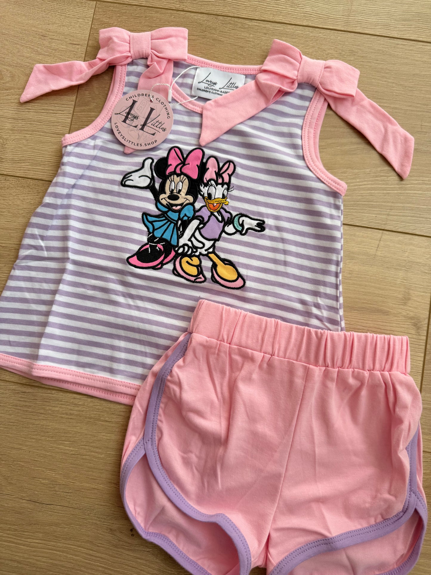 Bestie Mouse Girls Short Set