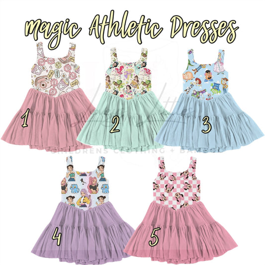 Magic Athletic Dresses PREORDER - ETA NOV