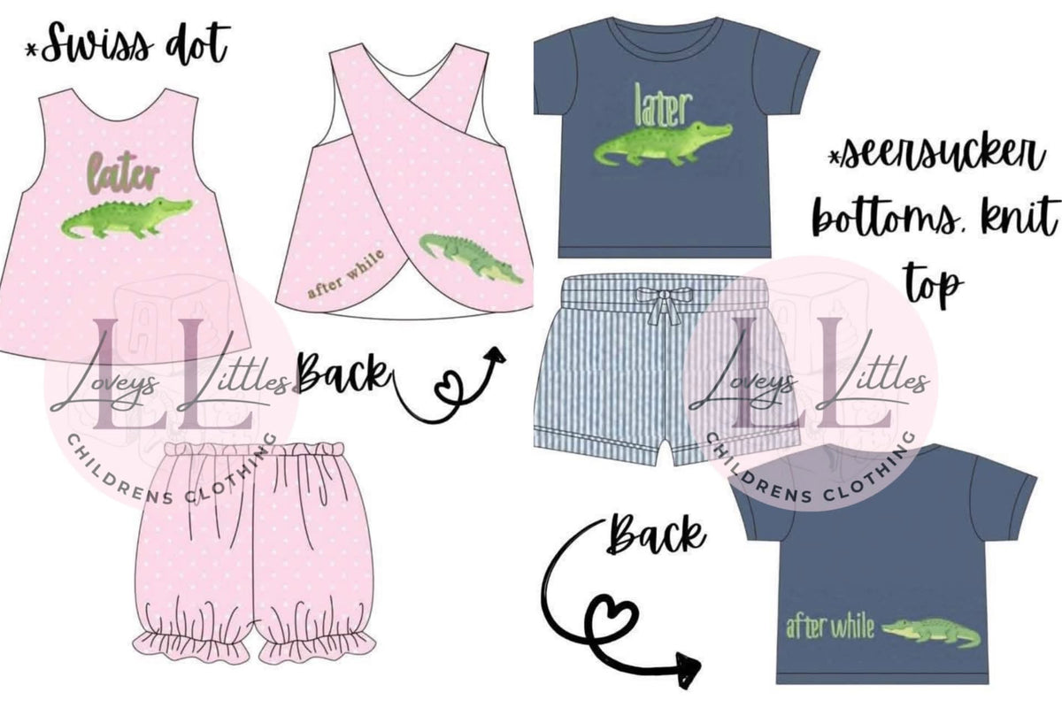 Later Gator Outfits PREORDER ETA JAN