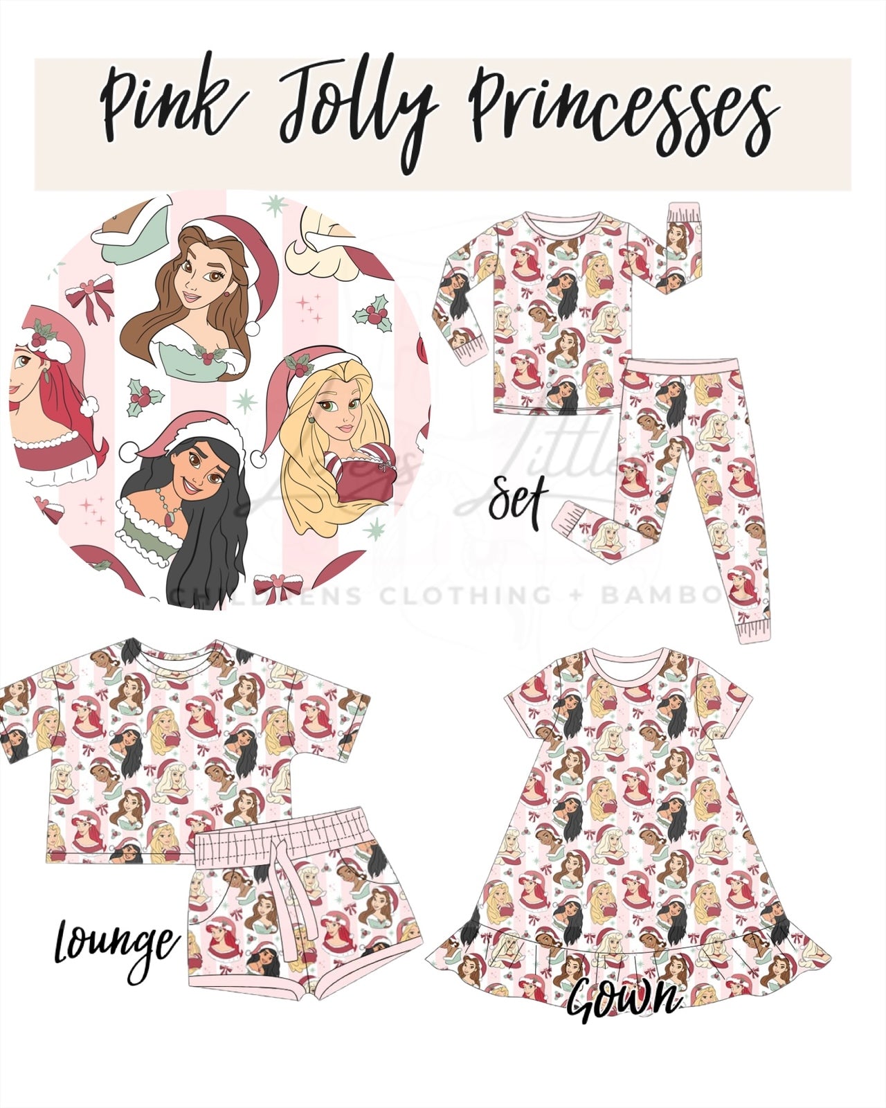 Pink Jolly Princess BAMBOO- PREORDER ETA OCT