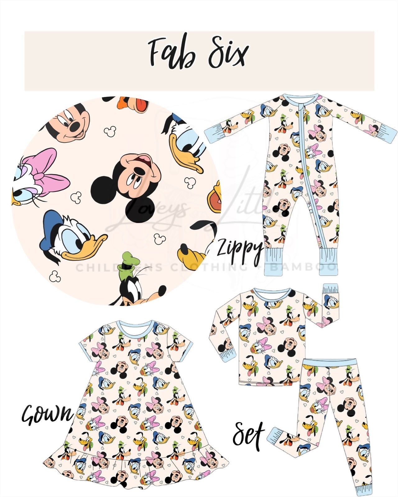 Fab Six BAMBOO PREORDER ETA NOVEMBER