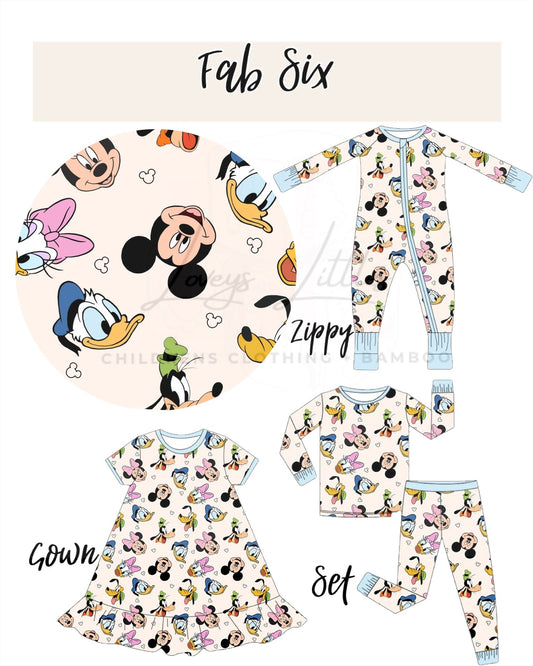 Fab Six BAMBOO PREORDER ETA NOVEMBER