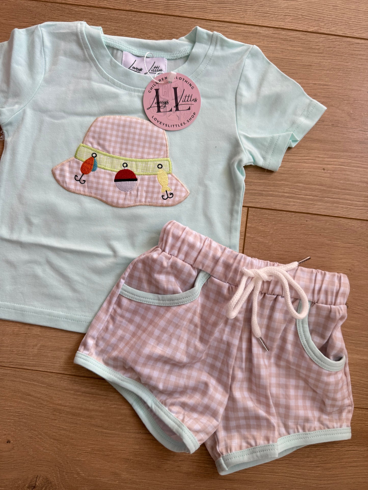 Fishing Hat Short Set