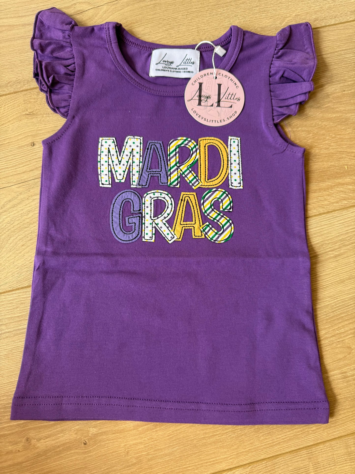 Purple Mardi Gras Shirt