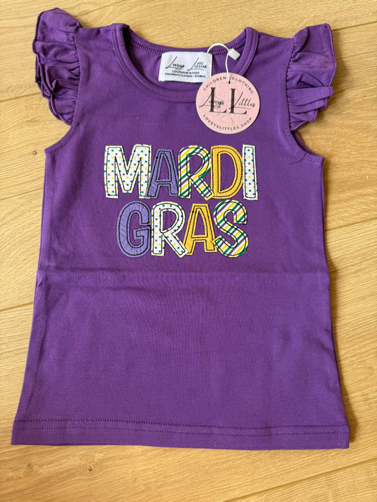 Purple Mardi Gras Shirt