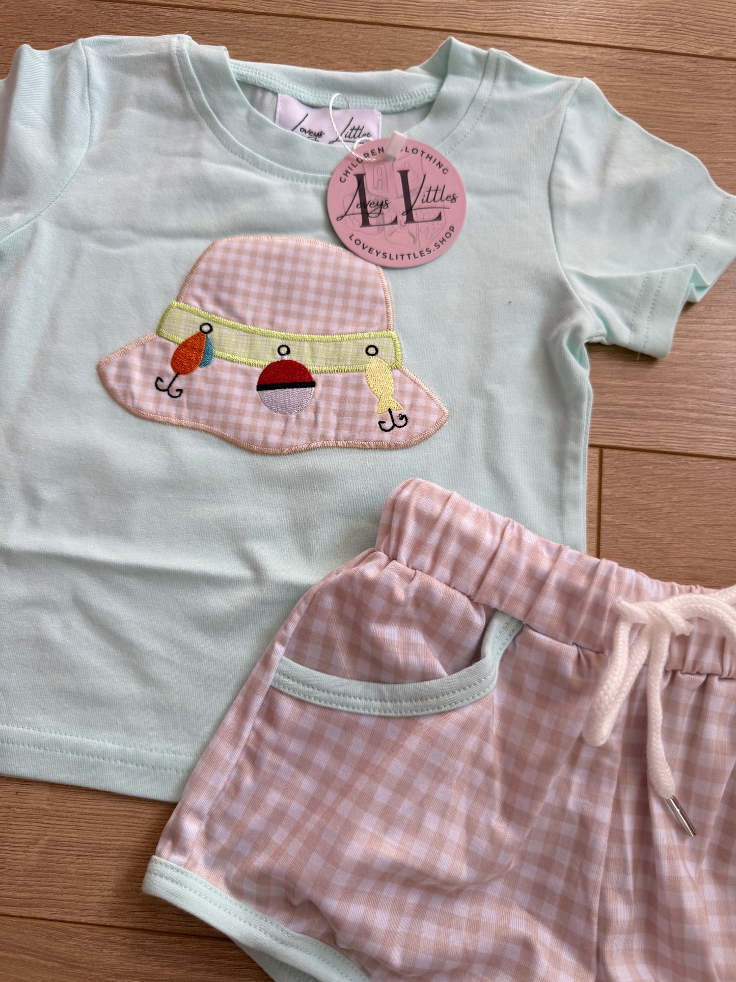 Fishing Hat Short Set