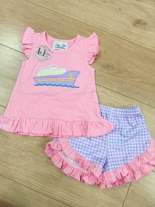 Cruise Girly Short Set