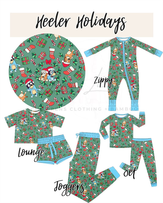 Heeler Holiday BAMBOO- PREORDER ETA OCT
