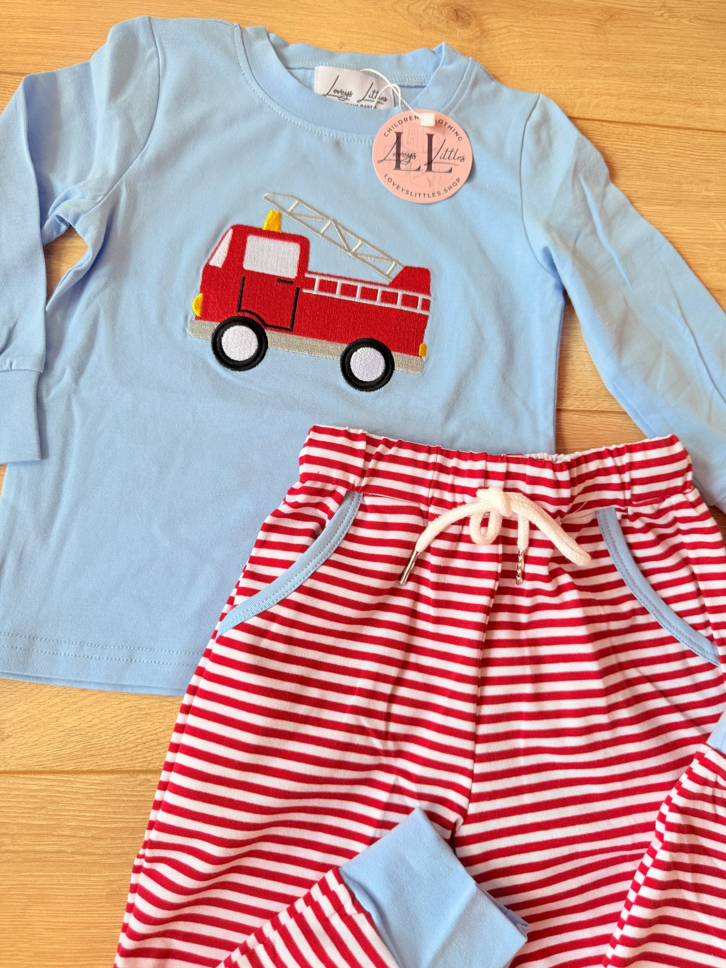 Firetruck Jogger Set