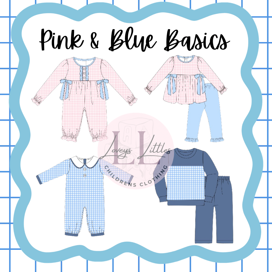 Pink & Blue Basics Collection