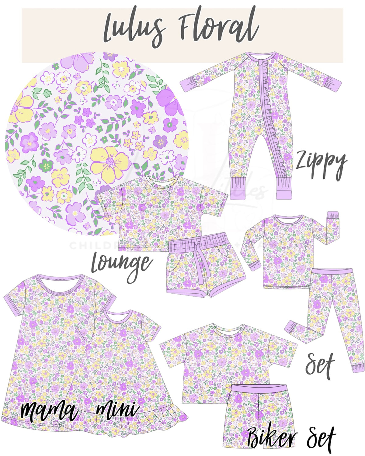 Lulus Floral BAMBOO - PREORDER ETA JAN