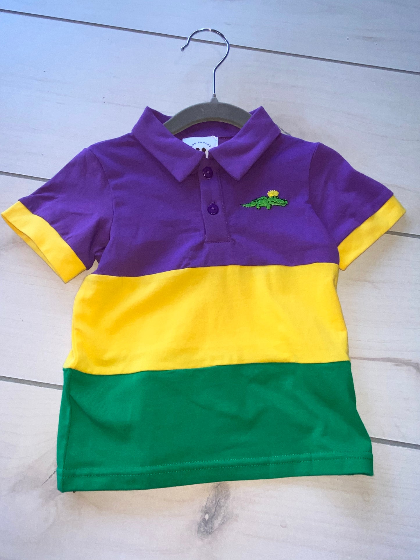 Mardi Gras Collard Shirt