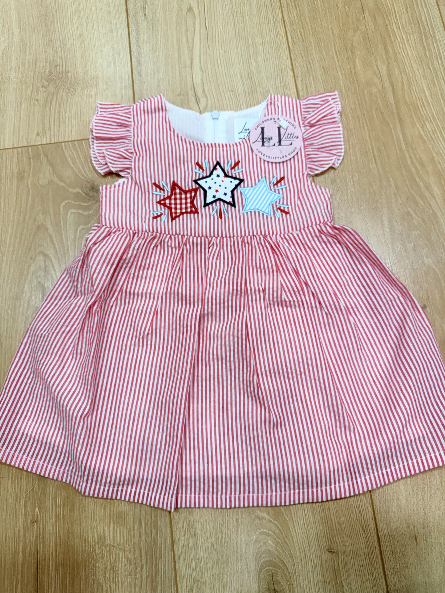 Trio Star Spangle Dress