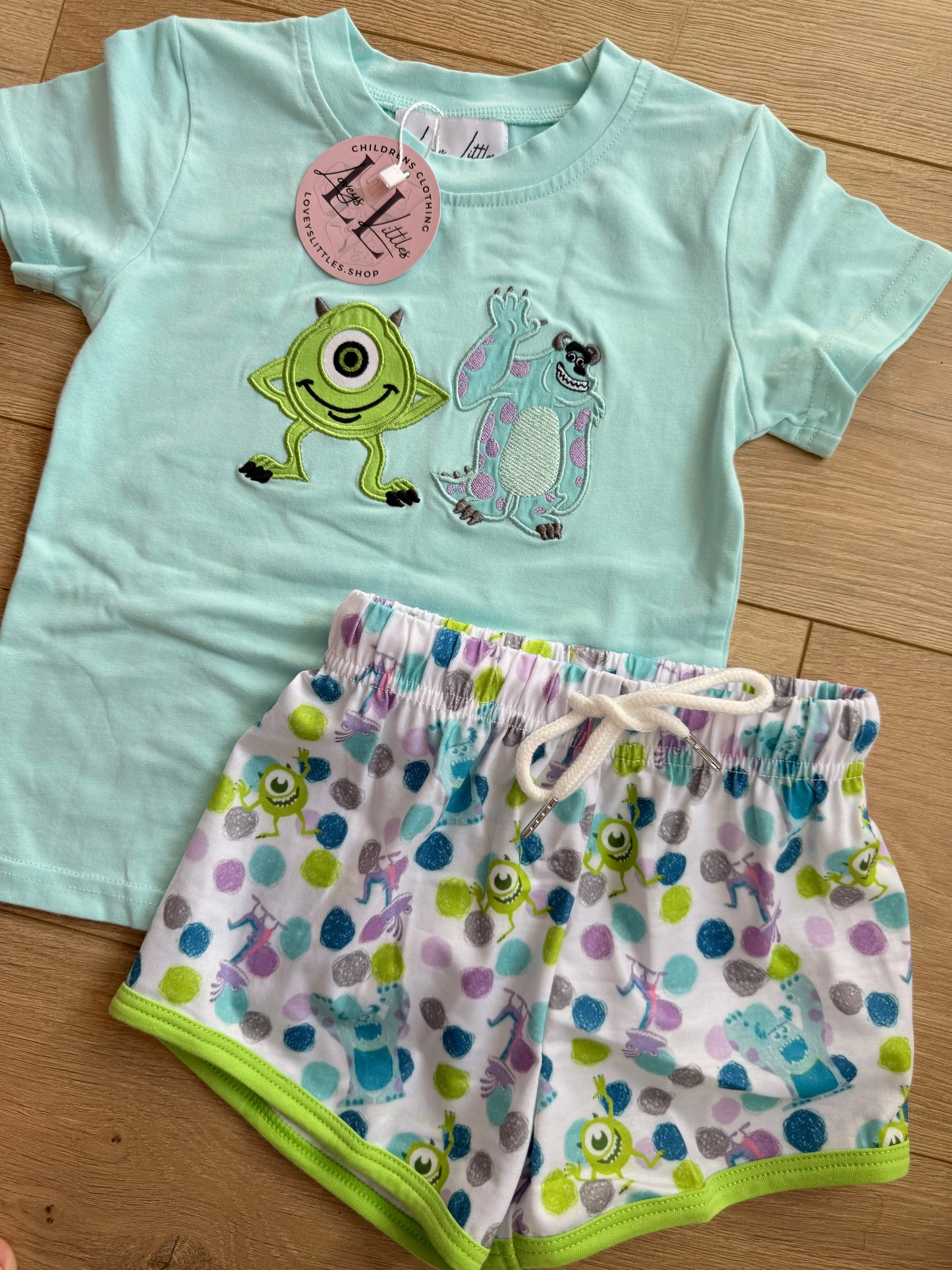 Scare To Care Short Set