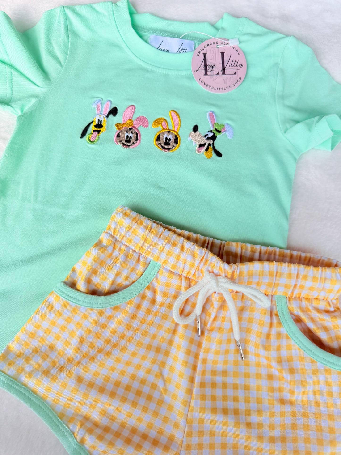 Easter Pals Boy Short Set