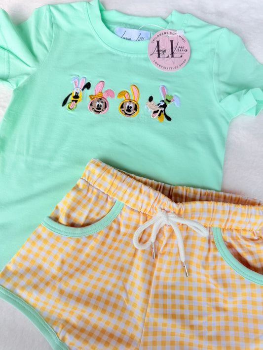 Easter Pals Boy Short Set