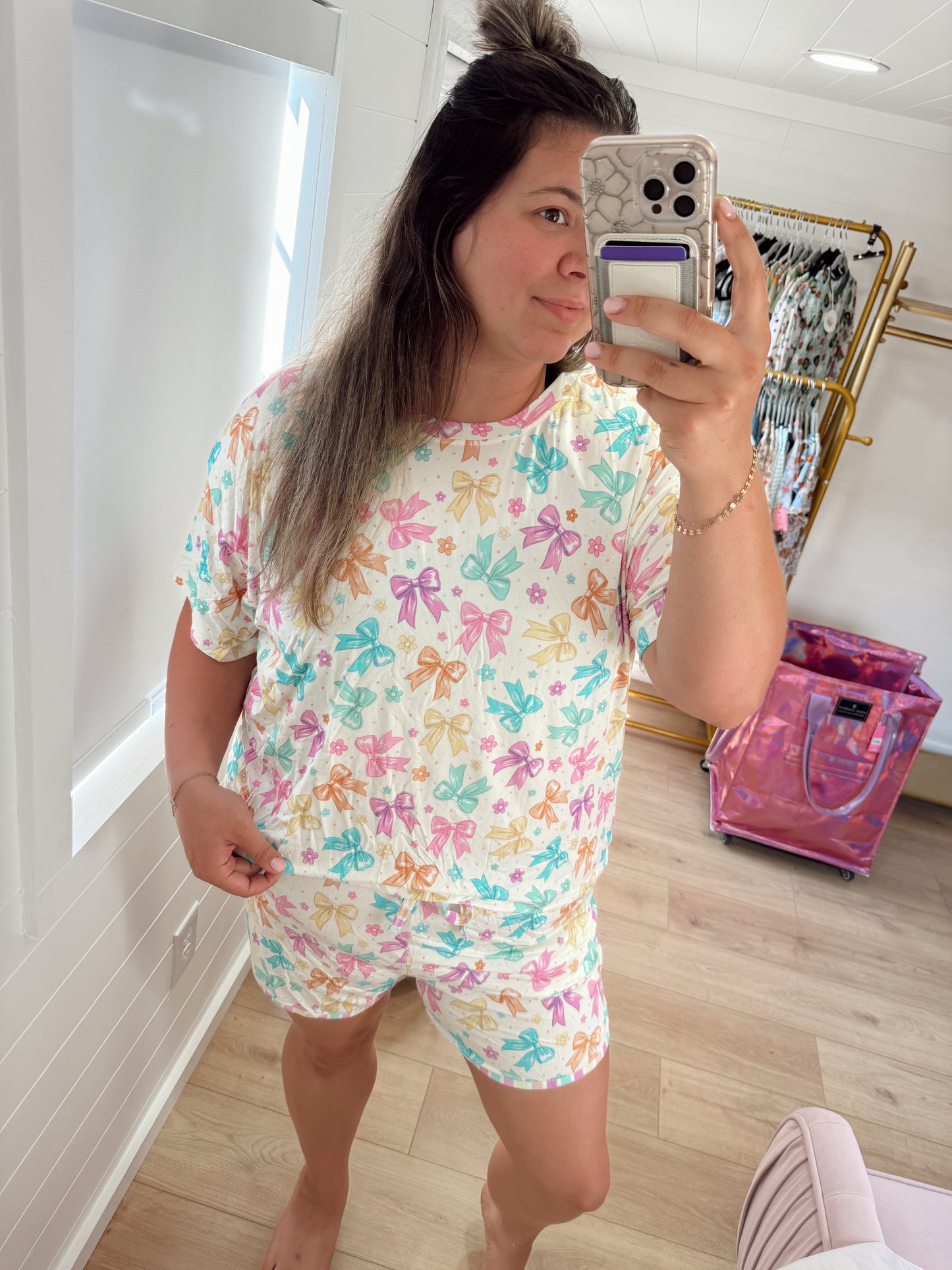 PASTEL BOWS - BAMBOO