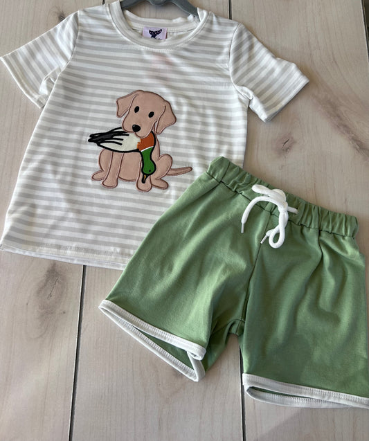 Duck and Dog Set - APPLIQUÉ