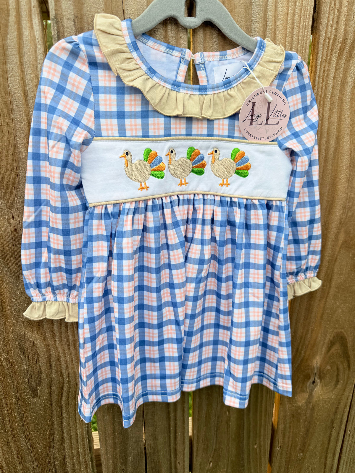 Turkey Plaid Trio Dress