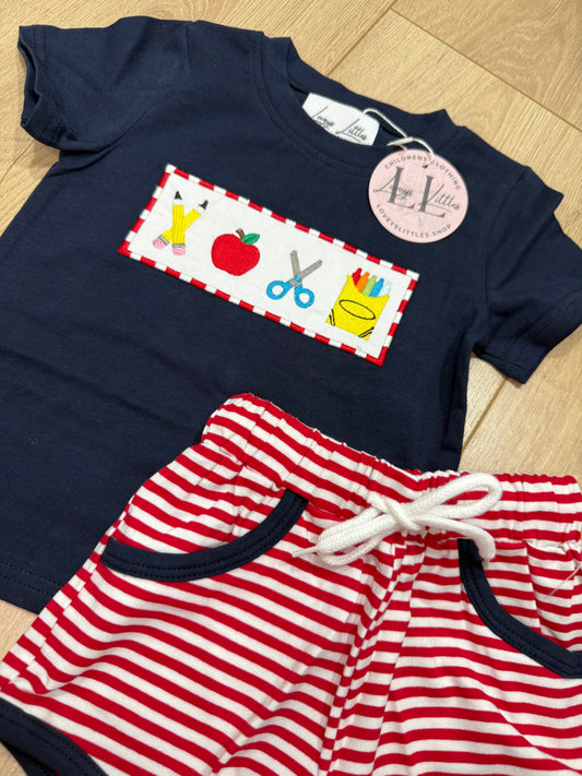 School Supply Boy Set