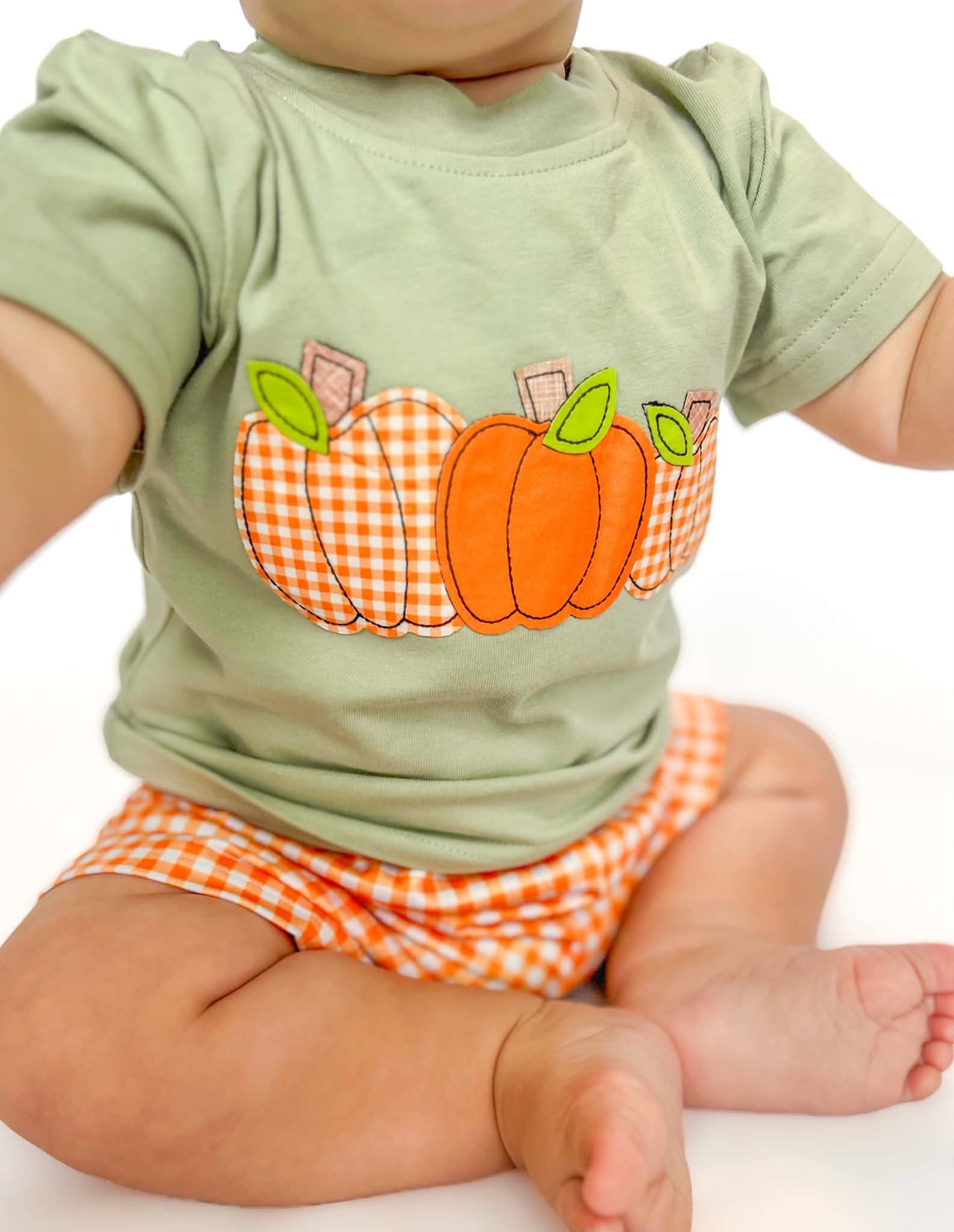 Sage Pumpkin Trio Boy Set