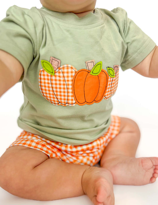 Sage Pumpkin Trio Boy Set