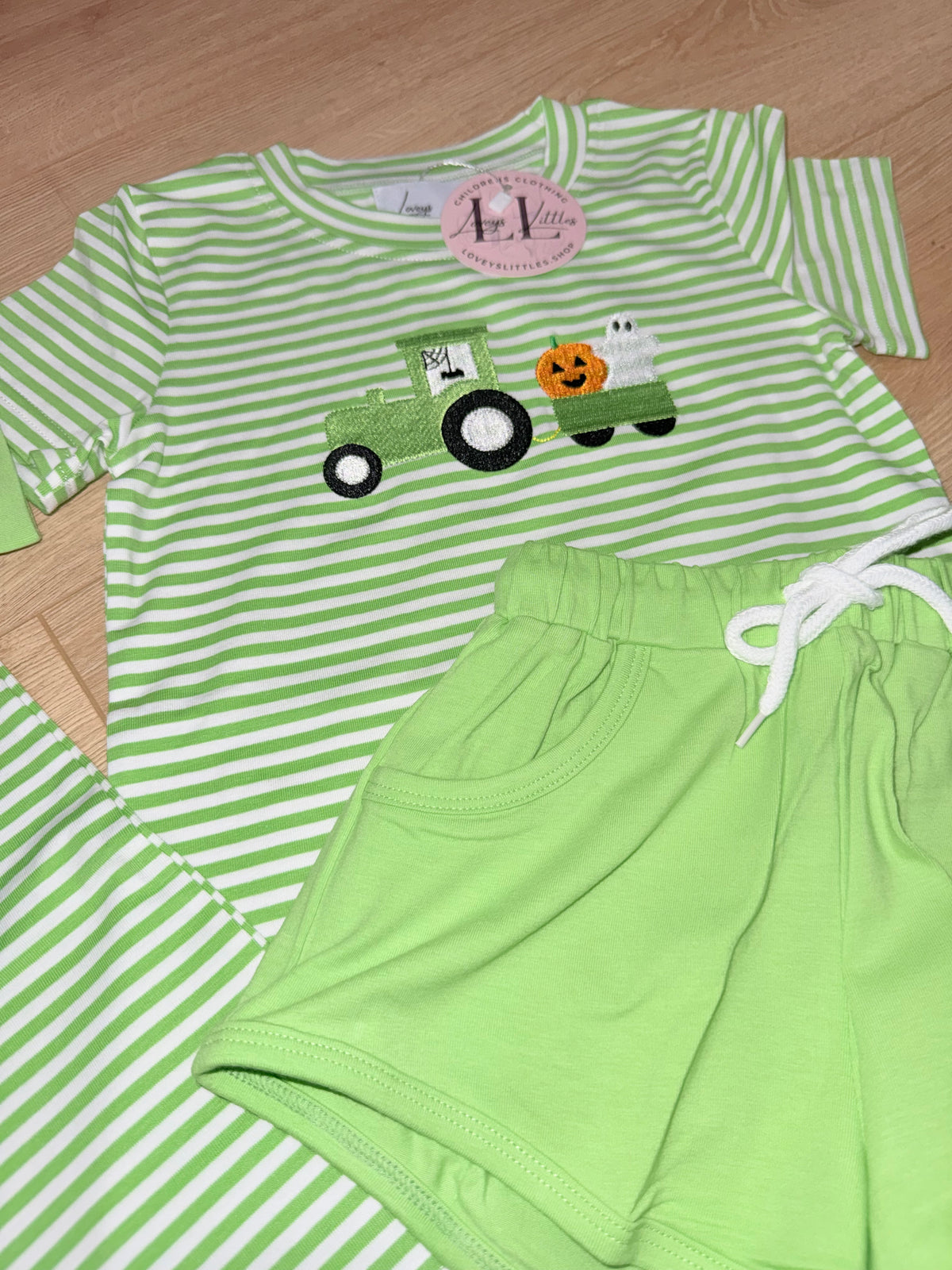 Blue & Green Fall Tractor Collection