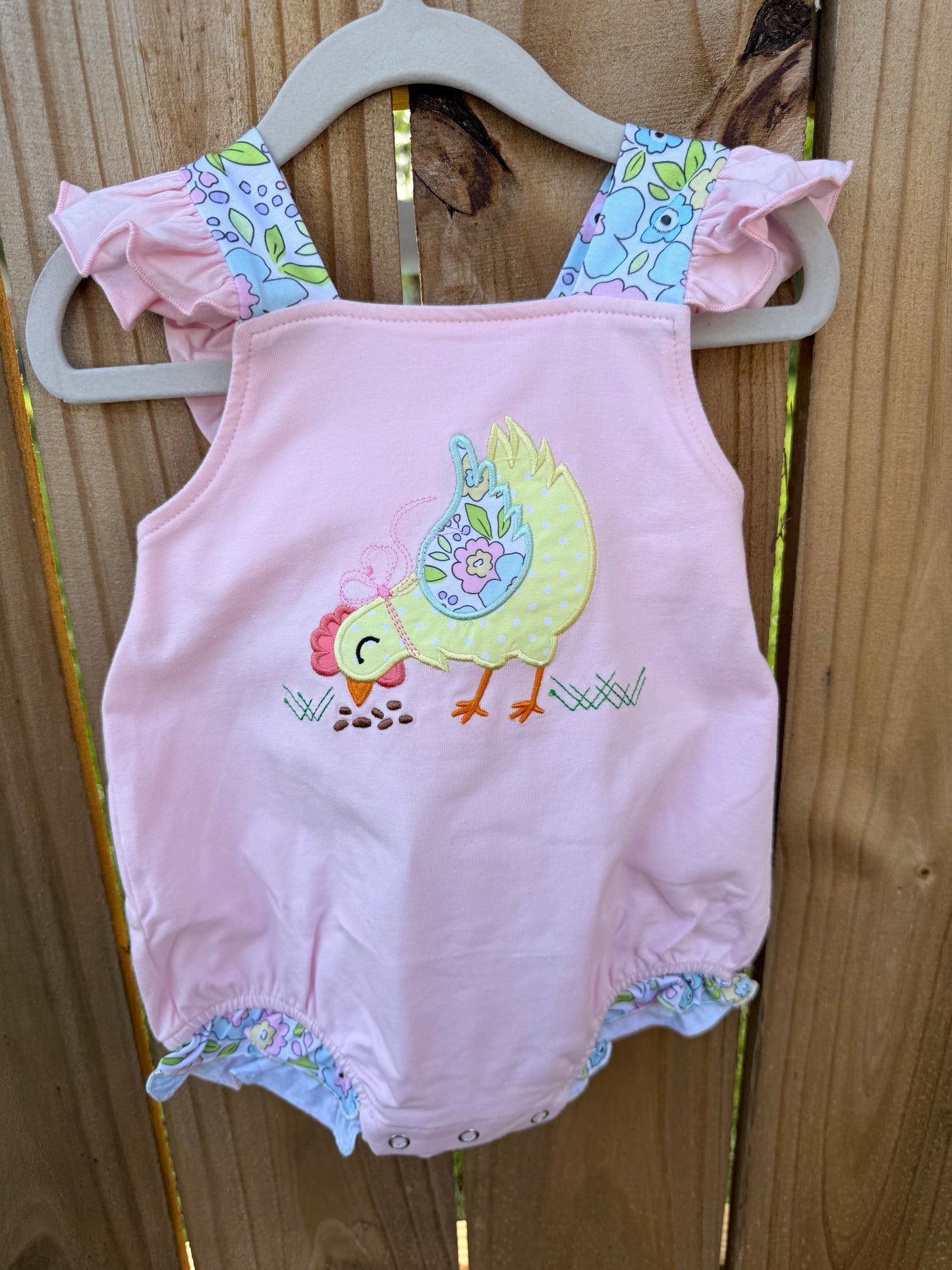 Floral Chicken Bubble