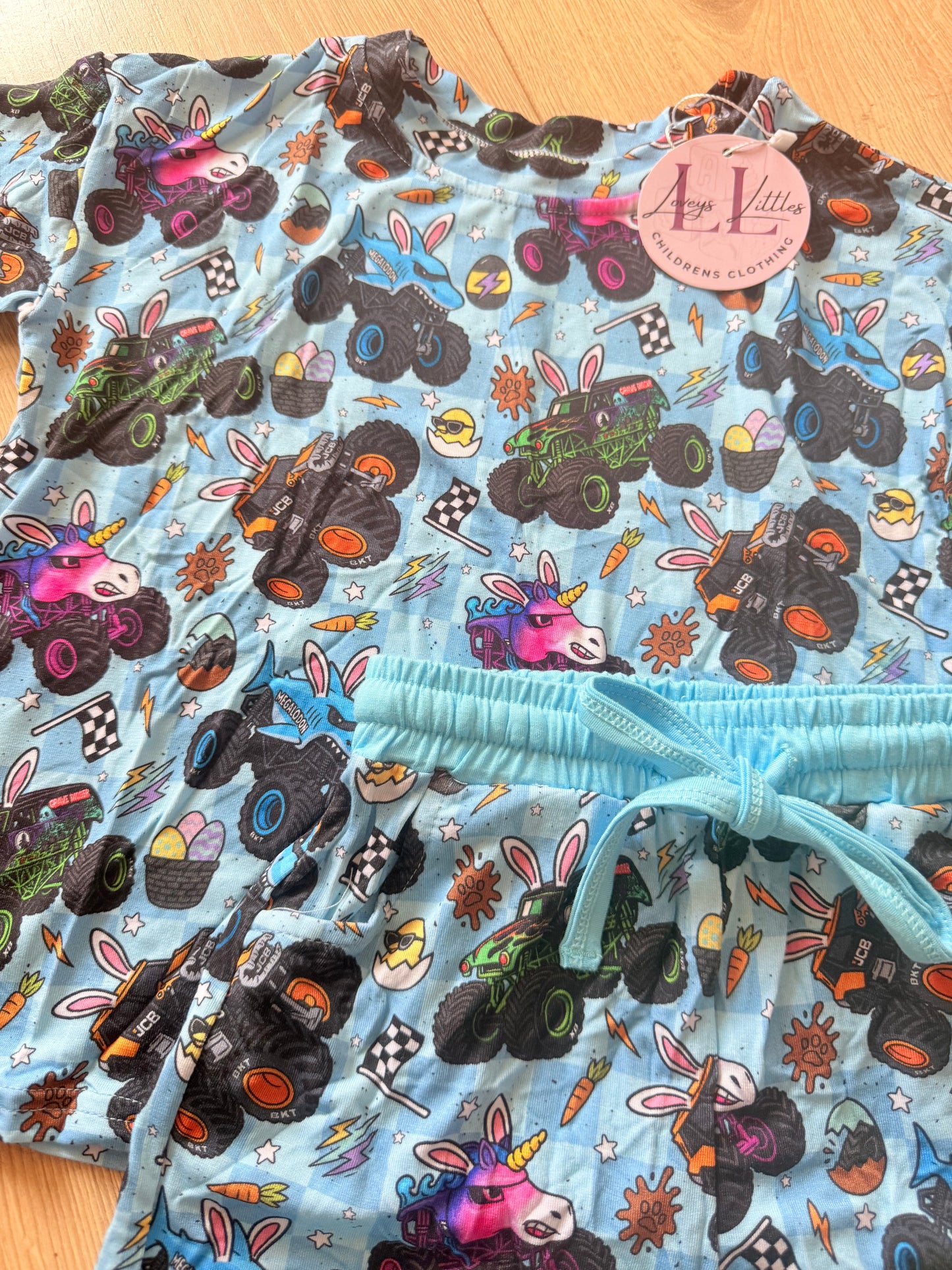 Bunny Monster Trucks BAMBOO