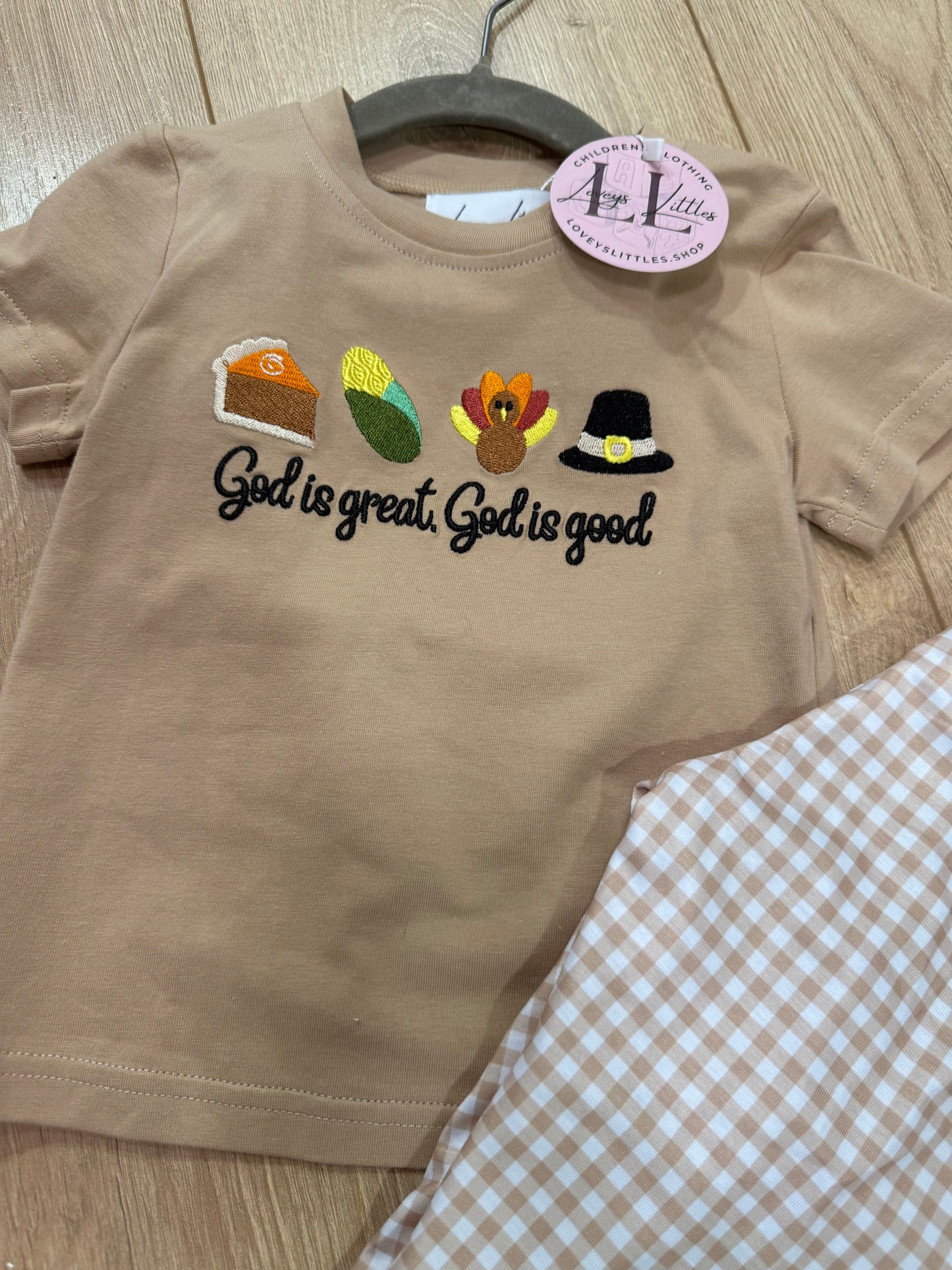 God is Great God is Good Pant Set