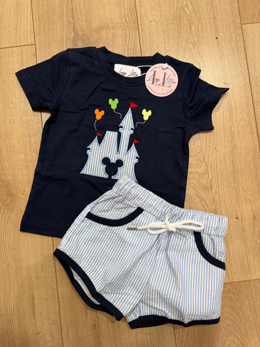 Blue Castle Short Set
