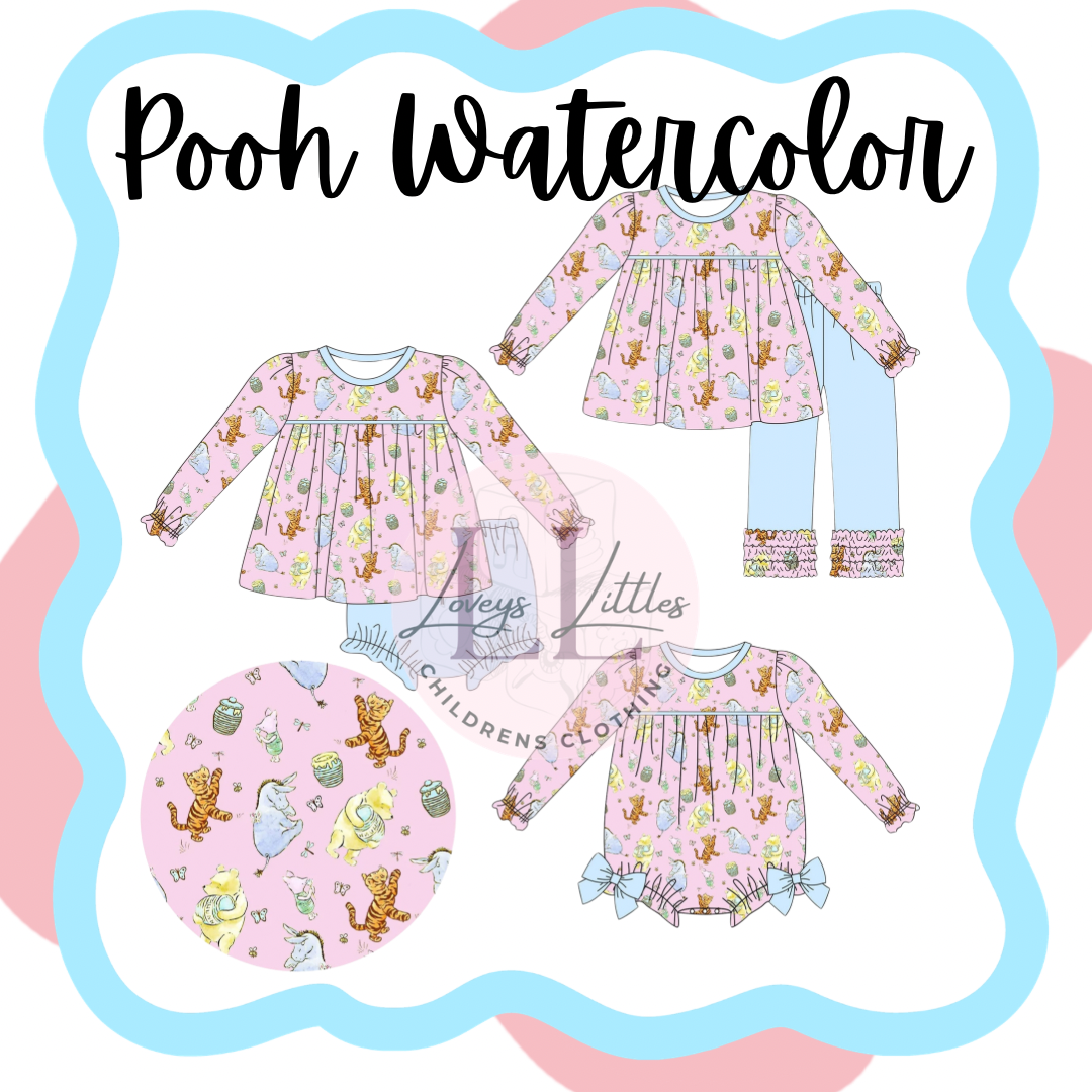 Pooh Water Color Collection