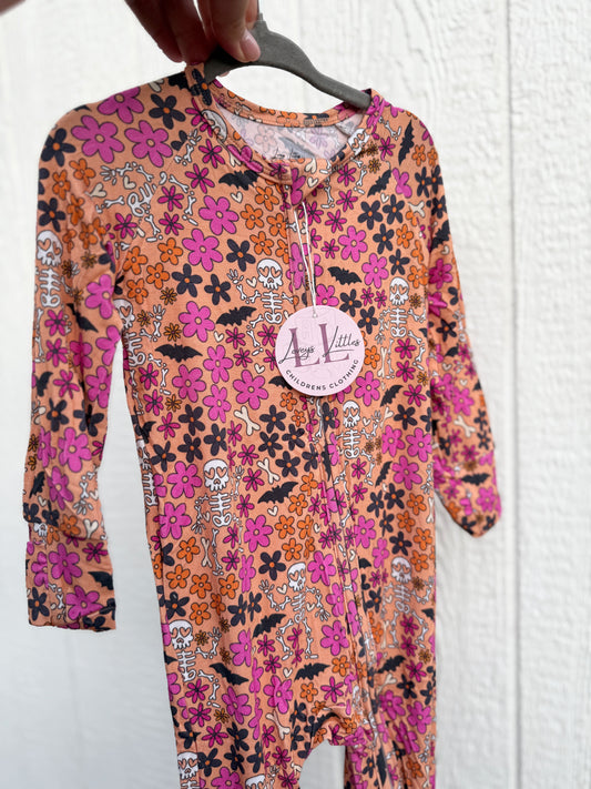 SKELLY FLORALS- BAMBOO